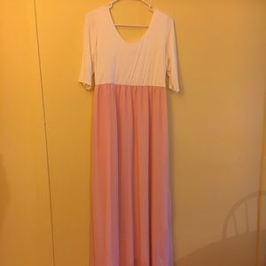 Pinkblush Maternity Maxi Dress